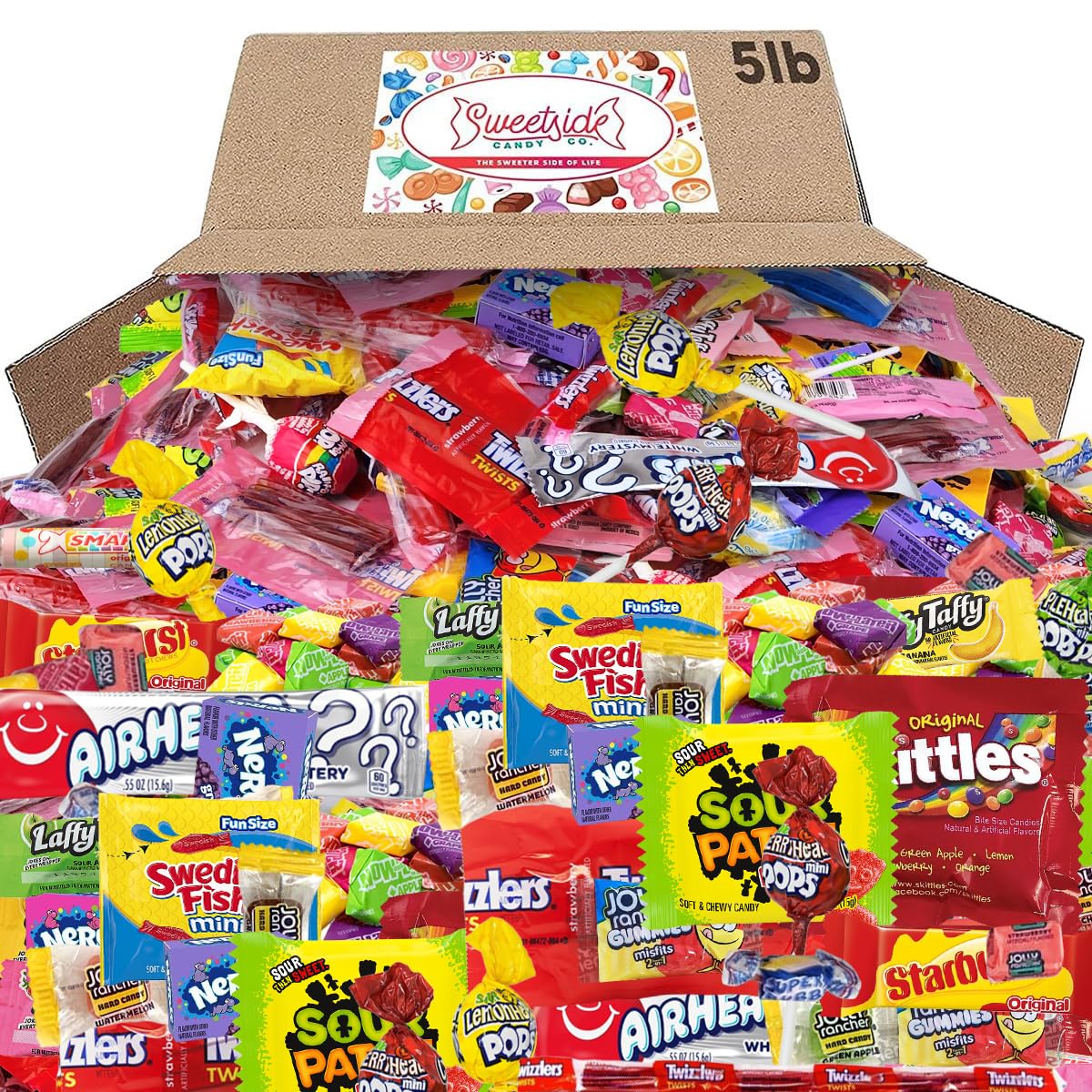 Bulk Candy Individually Wrapped, Halloween Candy, 5lb