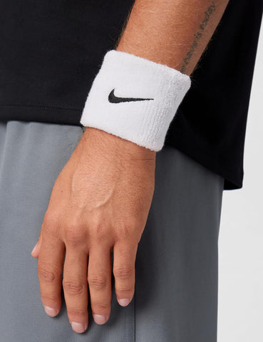 Nike Unisex Adult Swoosh Classic Wristband 2 Pack