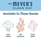 MRS. MEYER'S CLEAN DAY Liquid Hand Soap Variety Pack, 1 Rain Water Scent Hand Soap, 1 Oat Blossom Scent Hand Soap, 1 Plum Berry Scent Hand Soap, 12.5 FL OZ (3 CT)