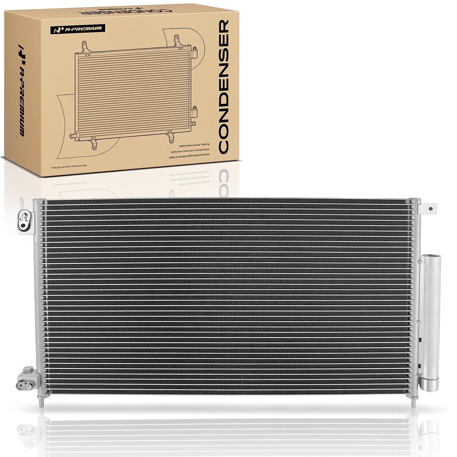 A-Premium Air Conditioning Condenser Compatible with Honda