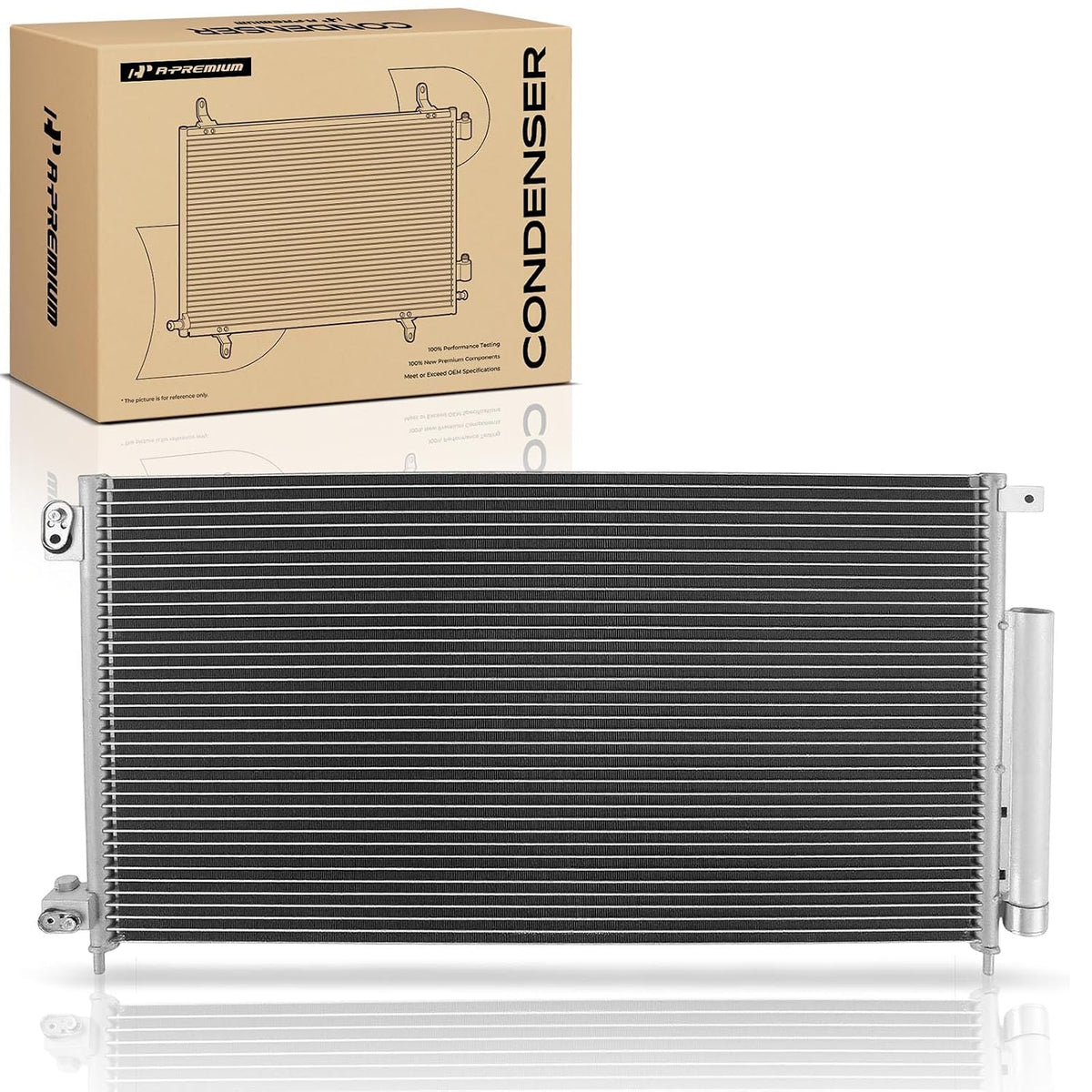 A-Premium Air Conditioning Condenser Compatible with Honda