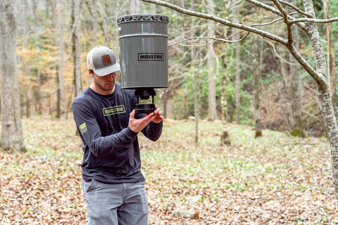 Moultrie All-in-One Hanging Deer Feeder - 40 Lb, Bluetooth App
