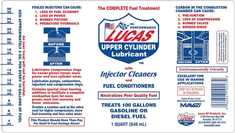Lucas Oil 10003 Fuel Treatment - 1 Quart