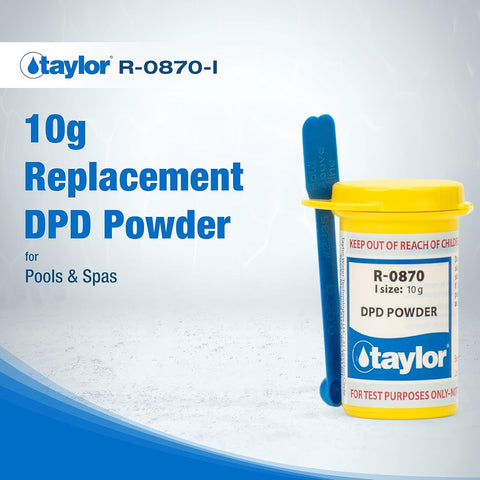 Taylor Technologies R-0870-I, DPD Powder Reagent, 10 gram
