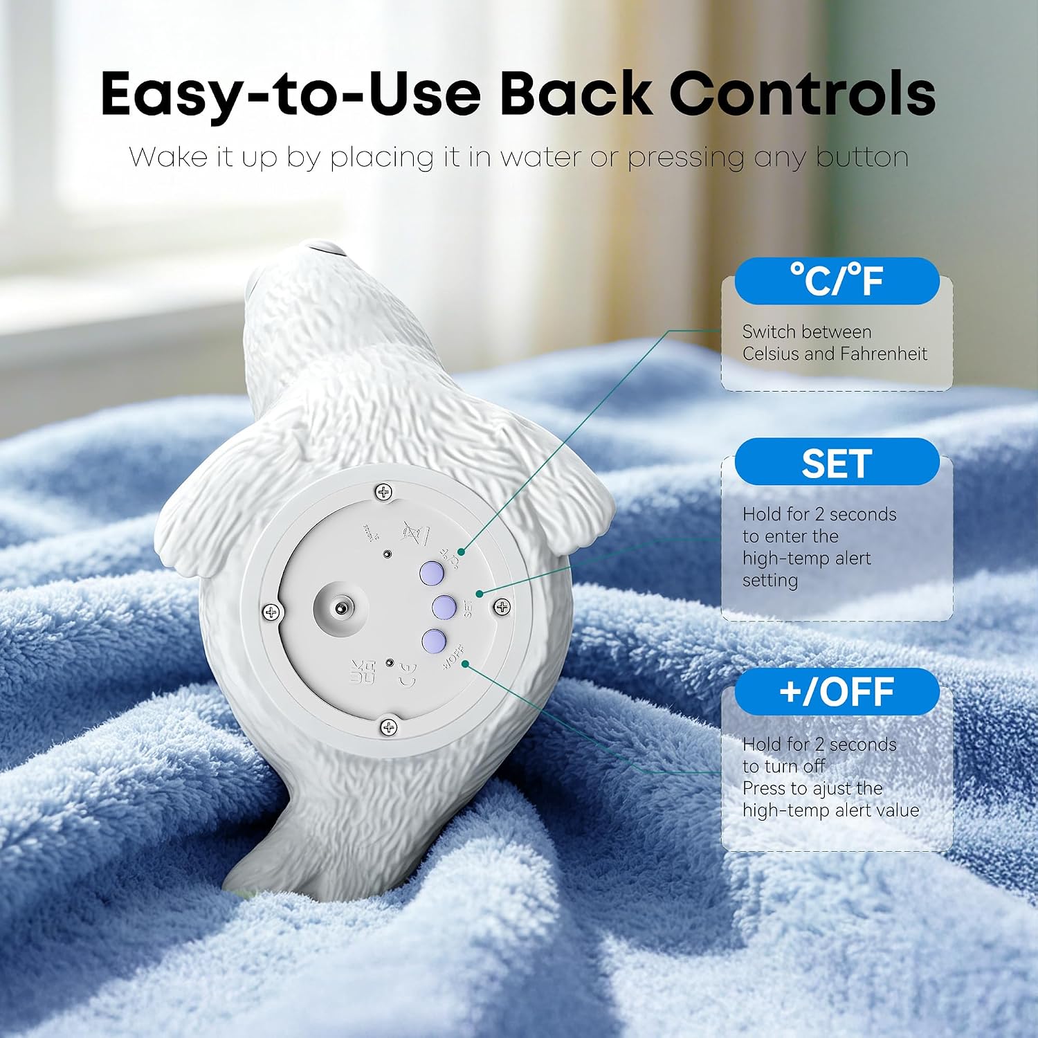 Doli Yearning Baby Bath Thermometer Baby Safety Water Thermometer for Kids