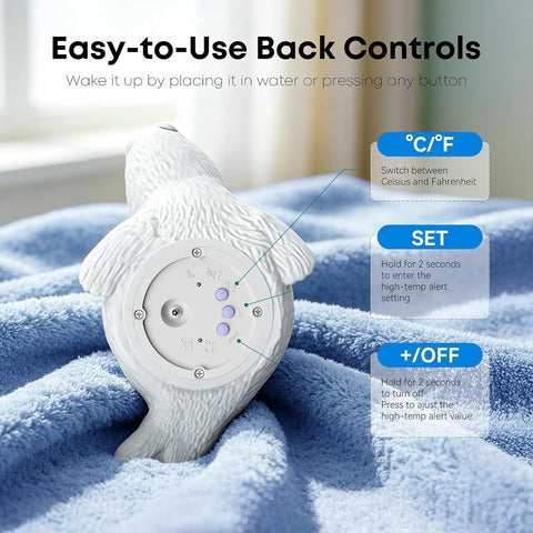 Doli Yearning Baby Bath Thermometer Baby Safety Water Thermometer for Kids
