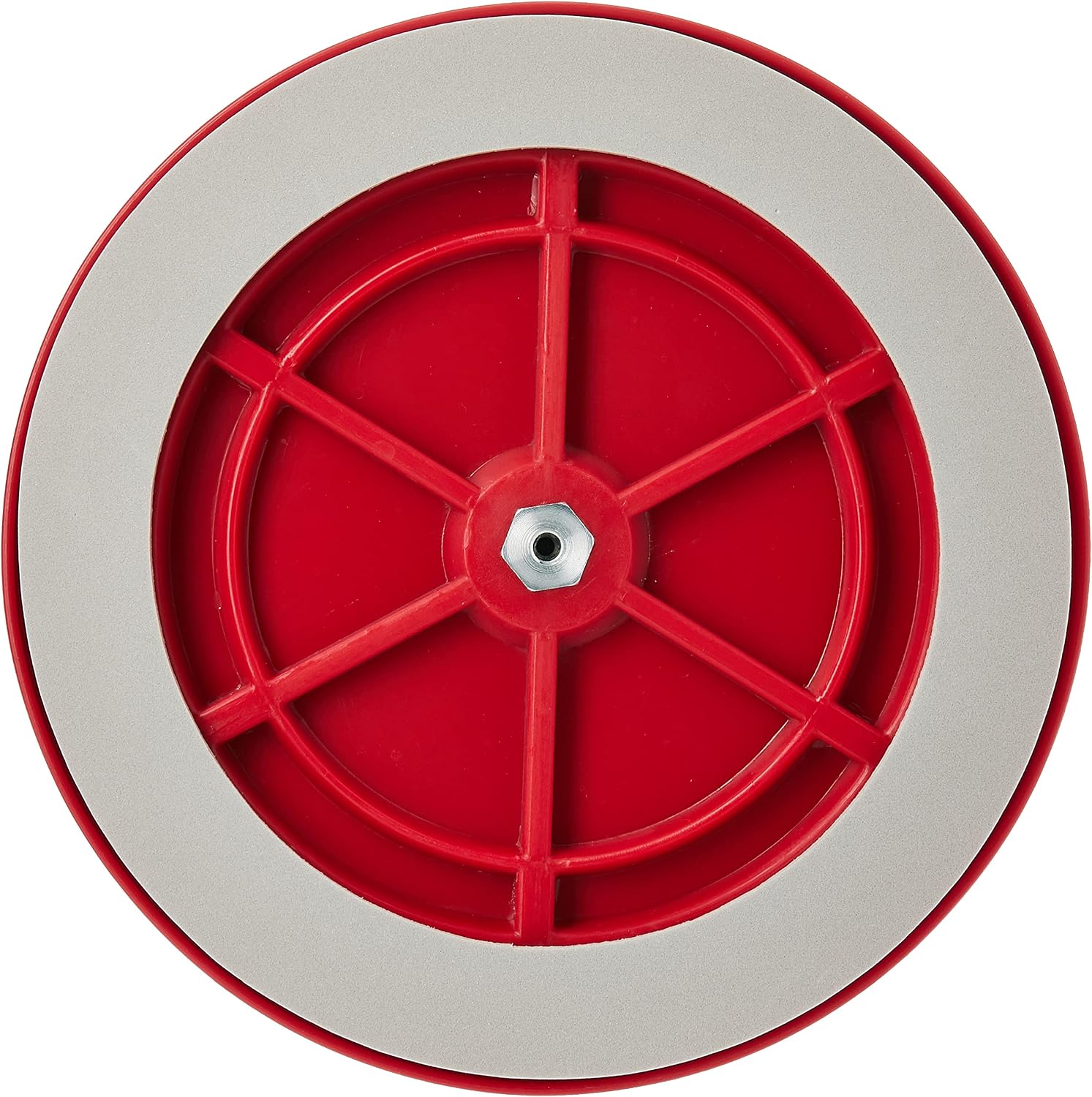 Remo RT-0006-58 6" Red Tunable Practice Pad with Ambassador Ebony Drumhead