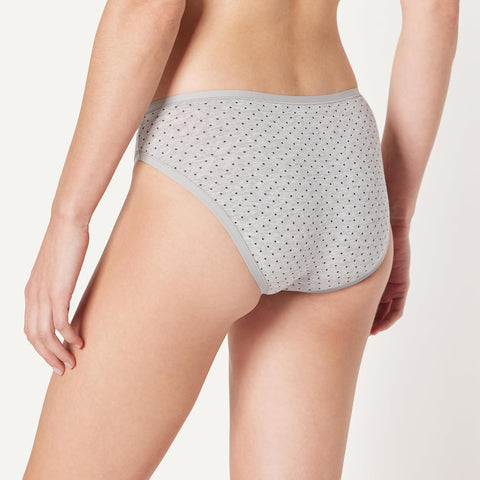 Amazon Essentials Women's Cotton Spandex Bikini Brief Underwear (Available in Plus Size)