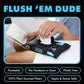 DUDE Wipes - Flushable Wipes - 3 Pack, 144 Wipes - Unscented Extra-Large Adult Wet Wipes - Vitamin-E & Aloe - Septic and Sewer Safe