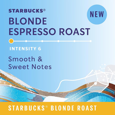 Starbucks by Nespresso Vertuo, Iced Blonde Roast Coffee, 32-count