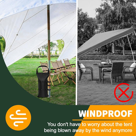 120 LBS Sand Bags for Canopy Legs Weights for Pop up Tent (Without Sand)