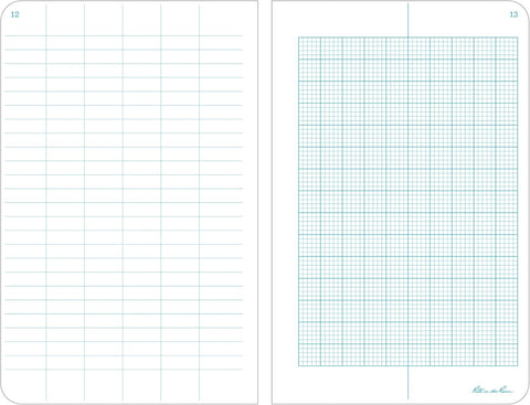 Rite In The Rain Weatherproof Hard Cover Notebook, 4.75" x 7.5", Yellow Cover, Metric Field Pattern (No. 360F)