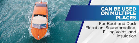 Fiberglass Supply Depot 2 Lb Density Expanding Pour Foam, 2 Part Polyurethane Closed Cell Liquid Foam for Boat and Dock Flotation, Soundproofing, Filling Voids, and Insulation (1 Gallon Kit)
