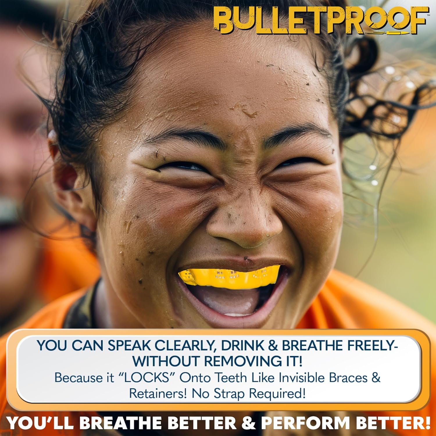 Bulletproof Sports Mouthguard: Worlds Thinnest Most Breathable Mouth Guard!