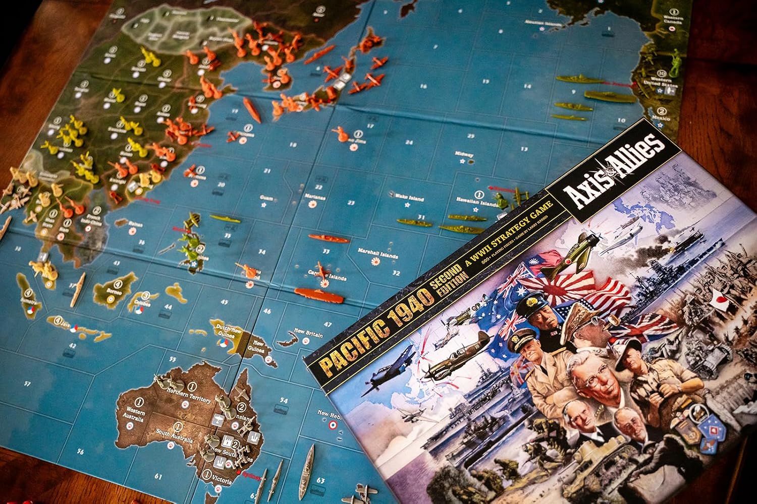 Renegade Game Studios Axis & Allies 1940 Pacific 2nd Edition Board Game
