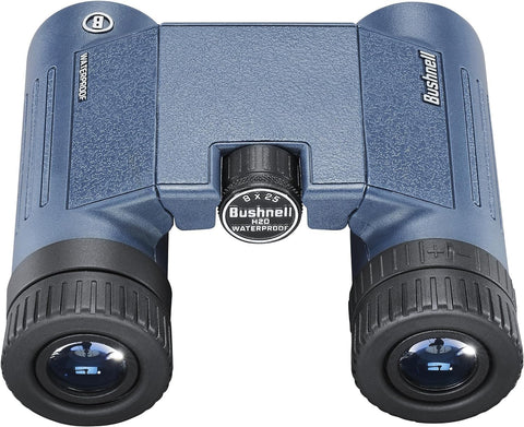 Bushnell H2O 8x25mm Binoculars, Waterproof and Fogproof Binoculars for Boating, Hiking, and Camping