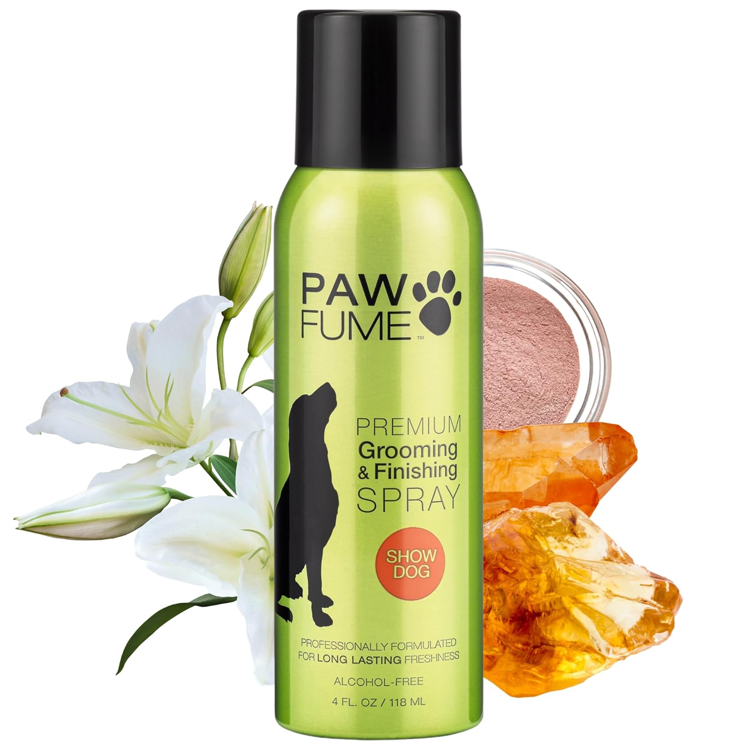 Paw Fume Dog Perfume Spray Long Lasting, Show Dog, 1-Pack