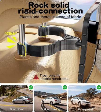 TAZENI Car Mirror for Baby for Rear-Facing Car Seat, Ultra Stable Hook Clip