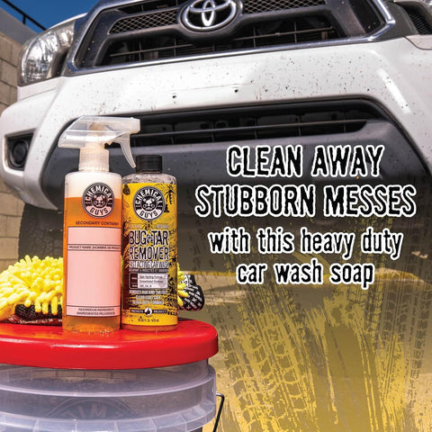 Chemical Guys, Bug & Tar Remover, Fast-Acting Pre-Wash for Paint, 16 oz