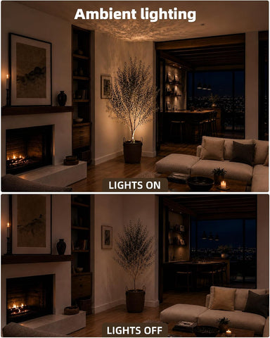 EZVALO 2-Pack Spotlight Indoor, Rechargeable Battery Picture Lights, Wireless Uplights with Remote, Dimmable, ⁠3 Color Temperatures⁠, Timer, Accent Lighting for Plants, Trees, Art, Displays