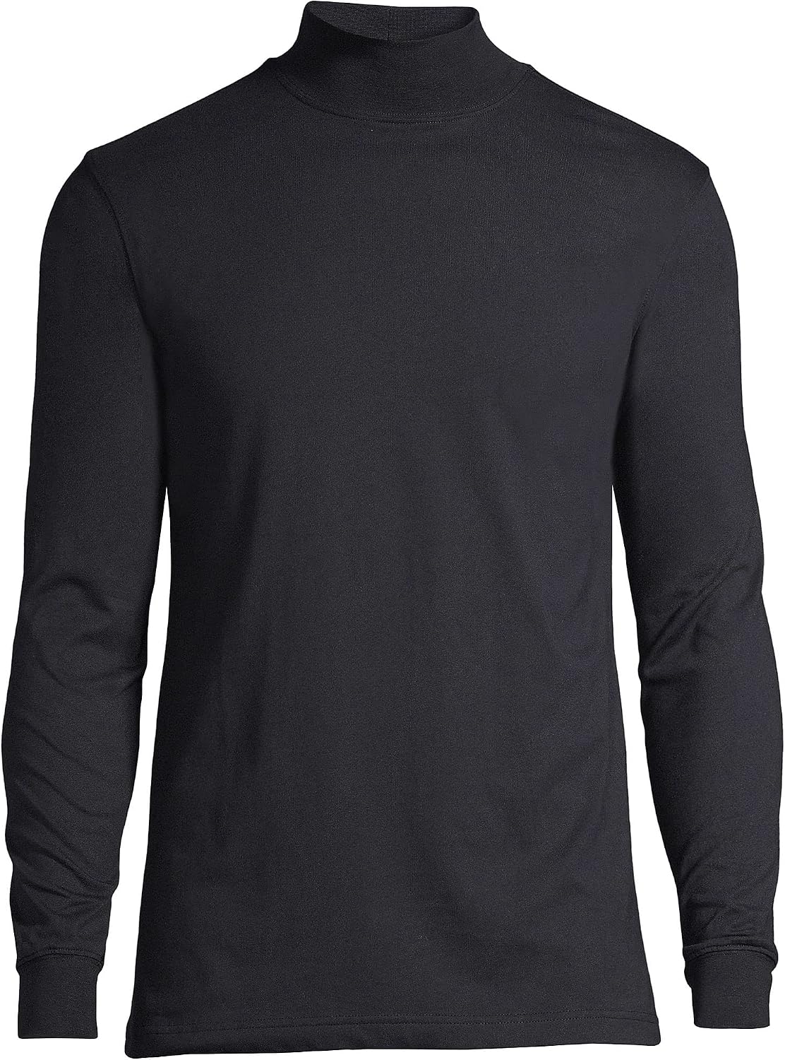 Lands' End Men's Super-T Mock Turtleneck