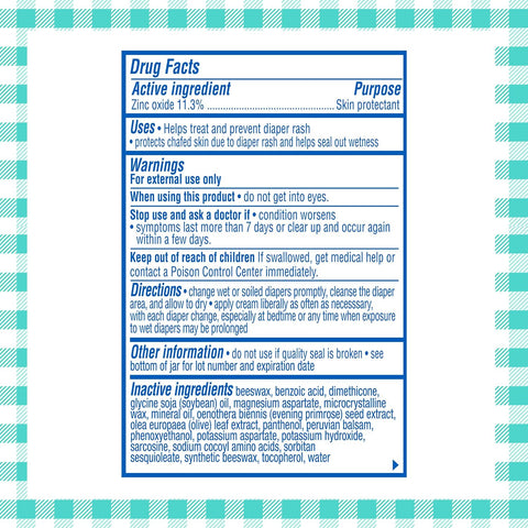 Balmex Fast-Acting Baby Diaper Rash Cream with Zinc Oxide + Soothing Botanicals, Pediatrician-Recommended, 16oz