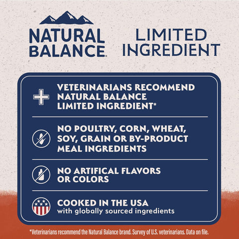 Natural Balance Limited Ingredient, Salmon & Sweet Potato, 4 lb