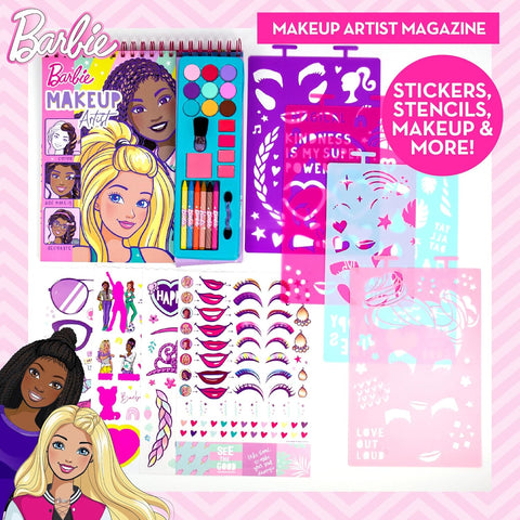 Horizon Group USA Makeup Artist Magazine Kit, Barbie