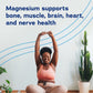 Natural Vitality Calm, Magnesium Glycinate Supports Bone, Muscle, Heart, & Nerve Health, Non-GMO, Vegan, Gluten Free 180ct