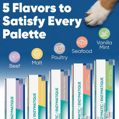 C.E.T. Enzymatic Toothpaste for Dogs and Cats, Poultry, 2.5oz