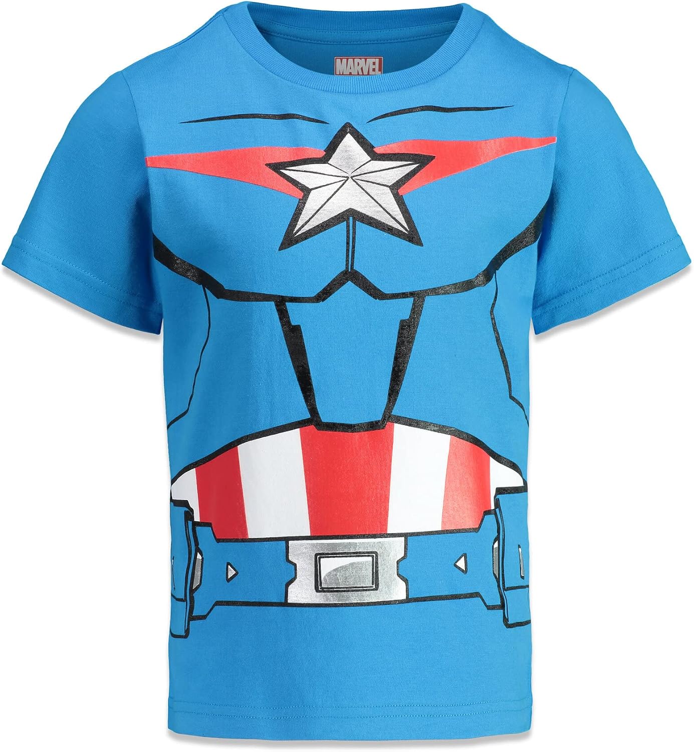 Marvel Avengers 4-Pack Short Sleeve T-Shirts Toddler to Big Kid