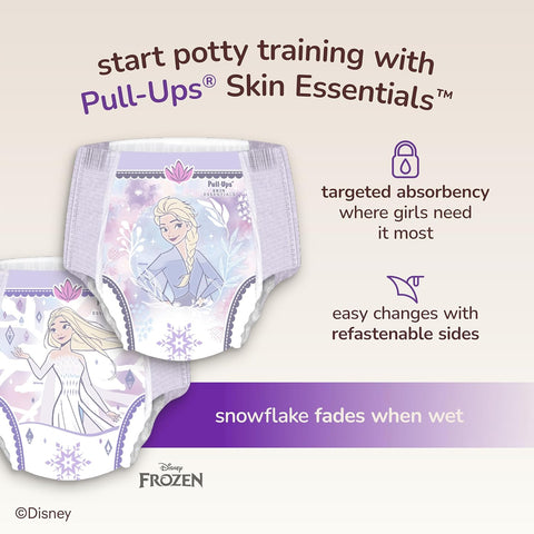 Pull-Ups Girls Skin Essentials Training Pants, 3T-4T, 112 Ct, 4 Packs of 28