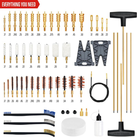 GLORYFIRE Elite Universal Gun Cleaning Kit, Cleaning Stand for All Caliber