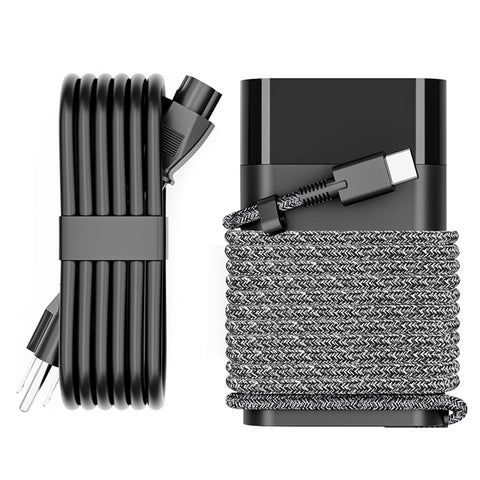 WZXHU New Slim HP 65W USB C Laptop Charger Replacement for HP Spectre x360, Envy, Chromebook, Elitebook x360, Pavilion, Elite x2 Travel Type C Power Cord Ac Adapter