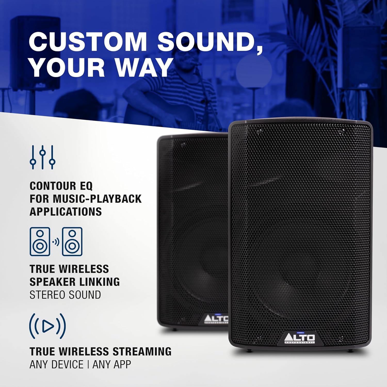 ALTO TX410 350W 10" Powered PA Speaker