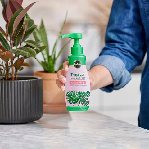 Miracle-GRO Tropical Houseplant Food - Liquid Fertilizer for Tropical Houseplants, 8 fl. oz.