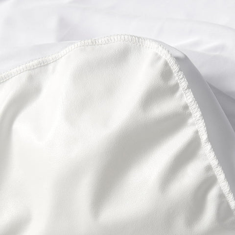 Amazon Basics Waterproof Mattress Protector, Bed Bug and Dust Mite Barrier, King, White