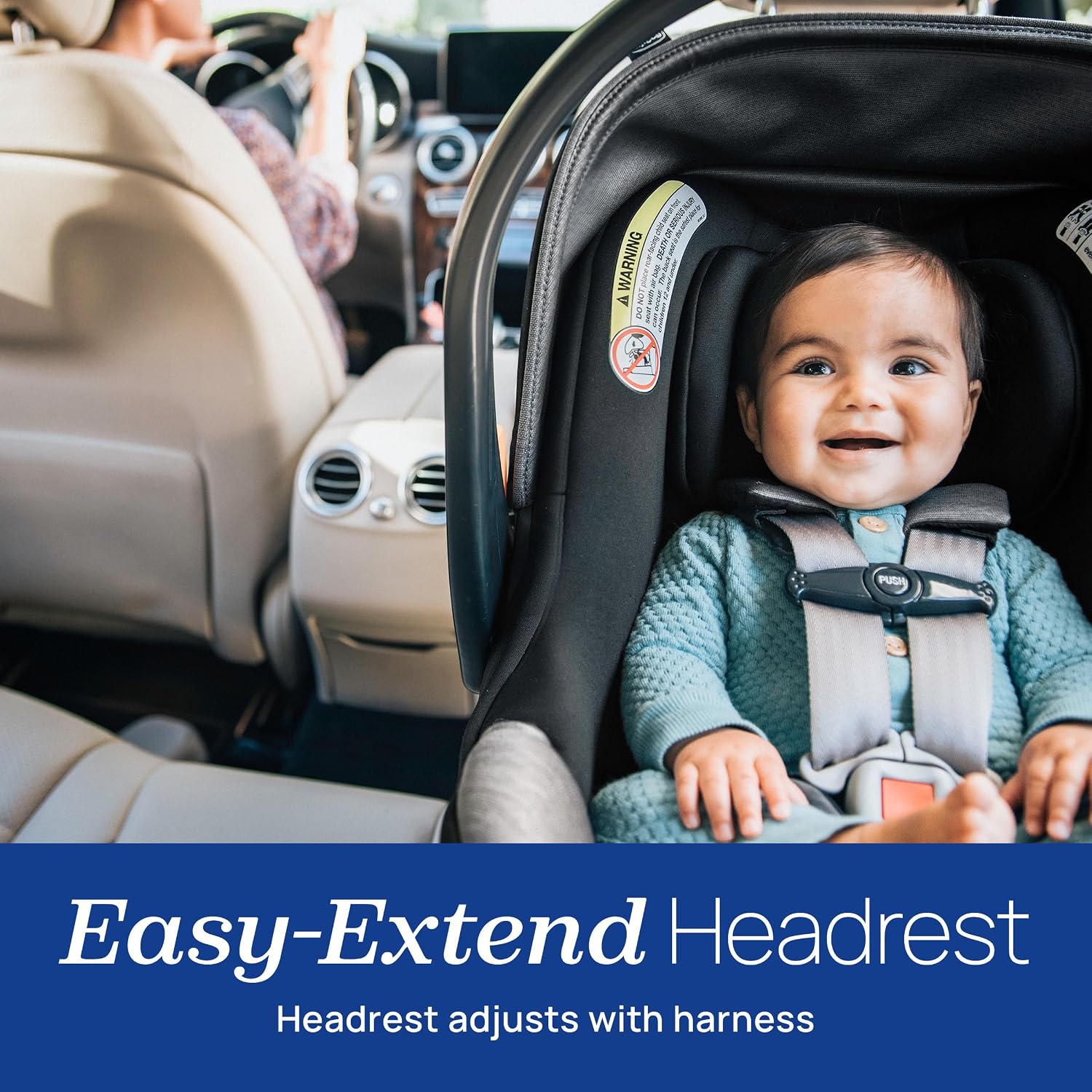 Chicco KeyFit Max Zip ClearTex Rear-Facing Infant Car Seat with Base