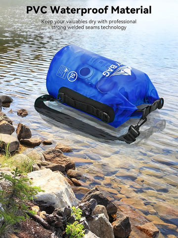 HEETA Dry Bag Waterproof Backpack with Phone Case 5L/10L/20L/30L/40L