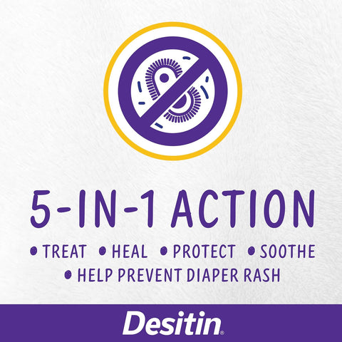 Desitin Maximum Strength Diaper Rash Paste, 40% Zinc Oxide, 4.8 oz