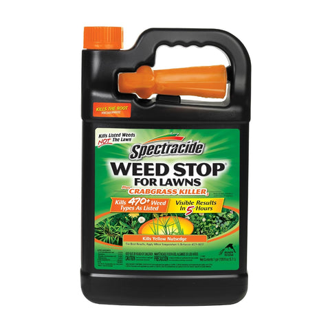 Spectracide Weed Stop for Lawns Plus Crabgrass Killer, Ready-to-Use, 1 Gal