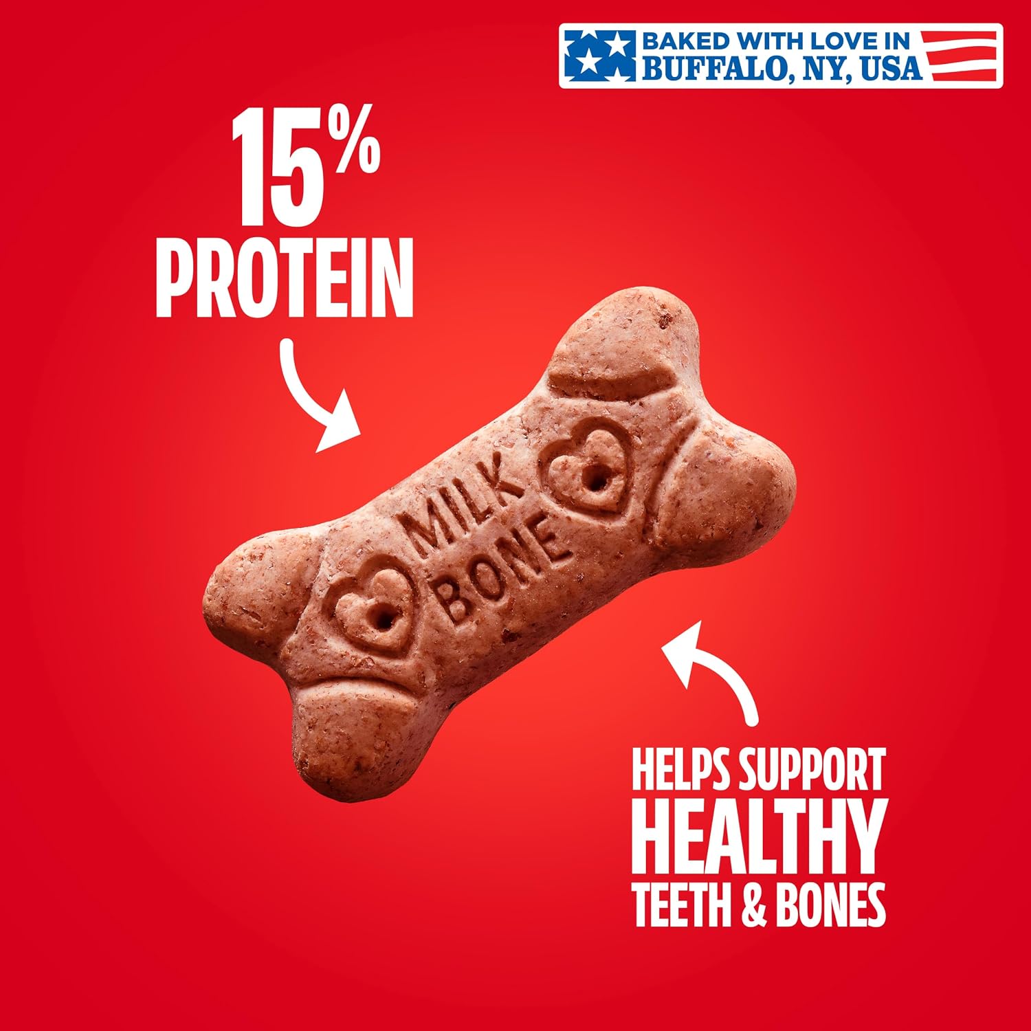 Milk-Bone Flavor Snacks Small Dog Biscuits, 60 oz Boxes