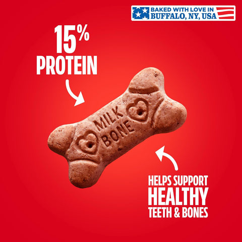 Milk-Bone Flavor Snacks Small Dog Biscuits, 60 oz Boxes
