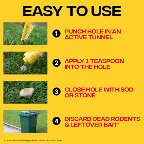 Victor Outdoor Mole & Gopher Poison Peanuts 4-Pack