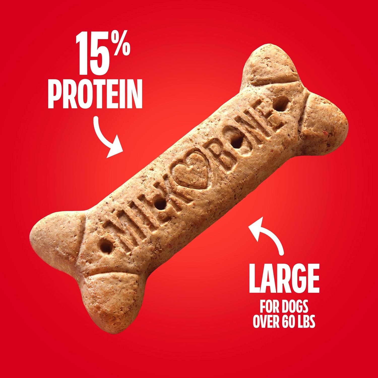 Milk-Bone Original Biscuits Large Dog Treats, 10 Lb.