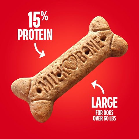 Milk-Bone Original Biscuits Large Dog Treats, 10 Lb.