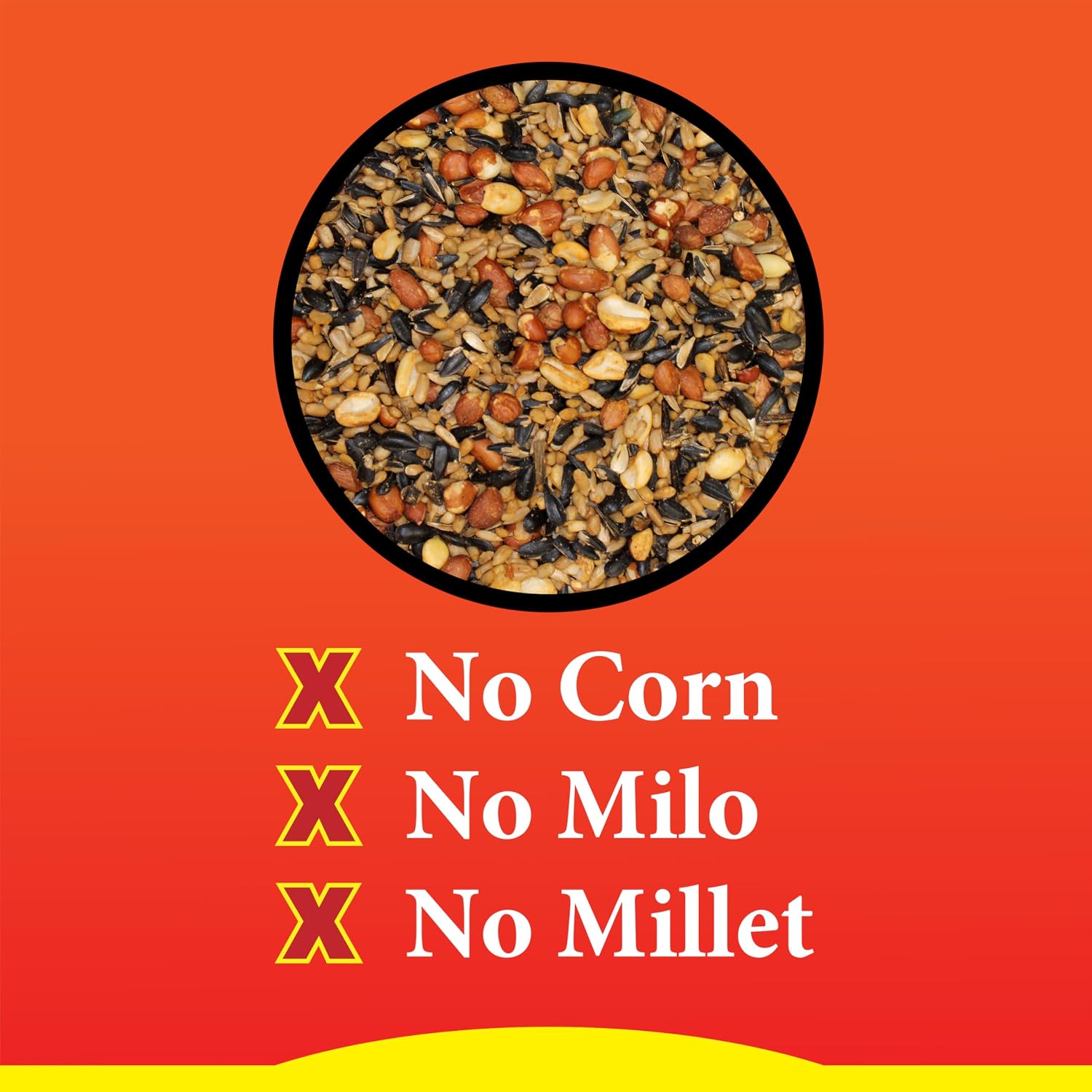 Wild Delight Sizzle N' Heat Wild Spicy Bird Seed to Deter Squirrels