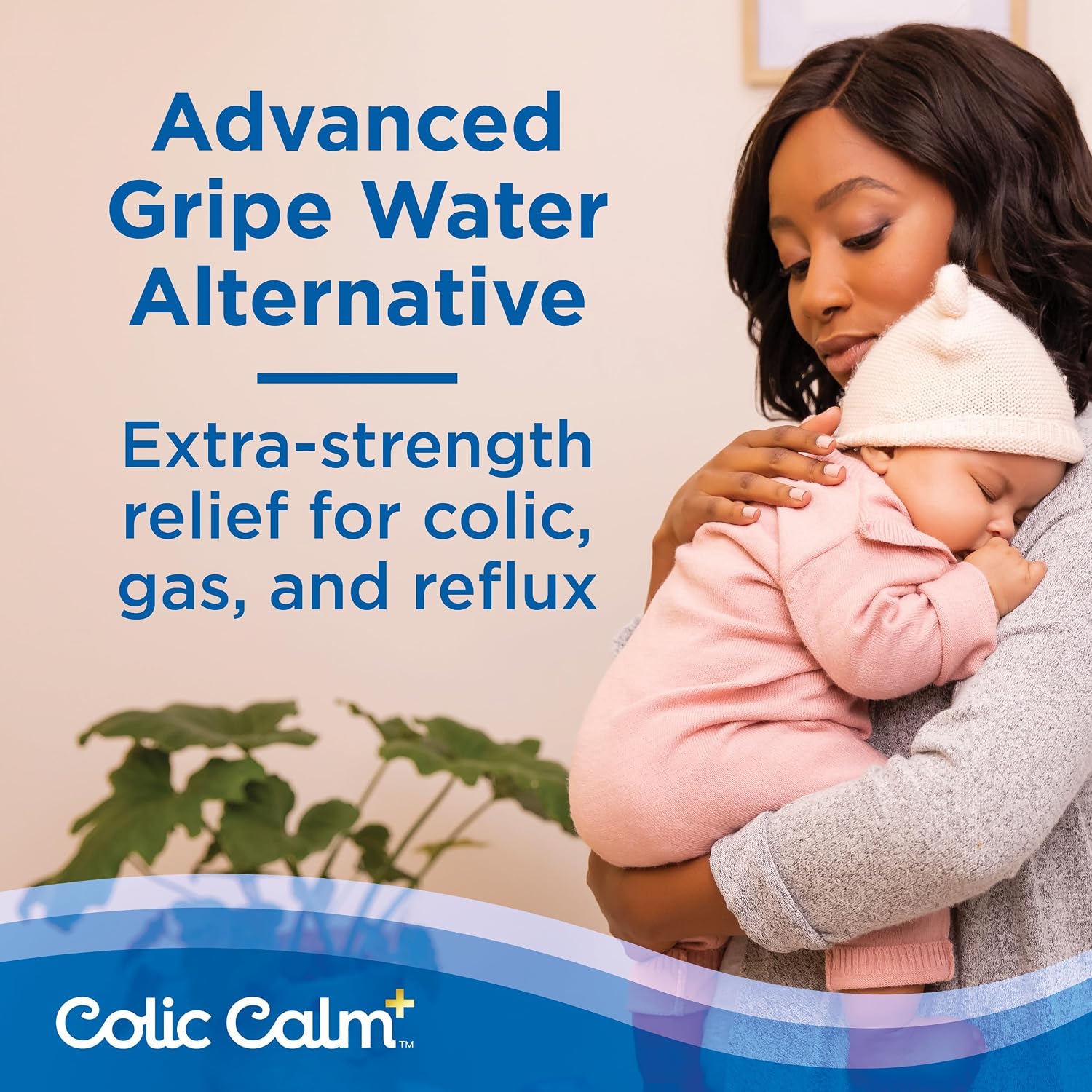 Colic Calm Plus Gripe Water with Extra Support, 2 fl oz (59 mL)
