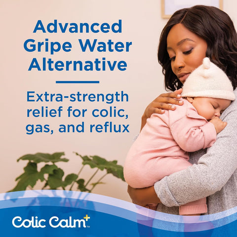 Colic Calm Plus Gripe Water with Extra Support, 2 fl oz (59 mL)