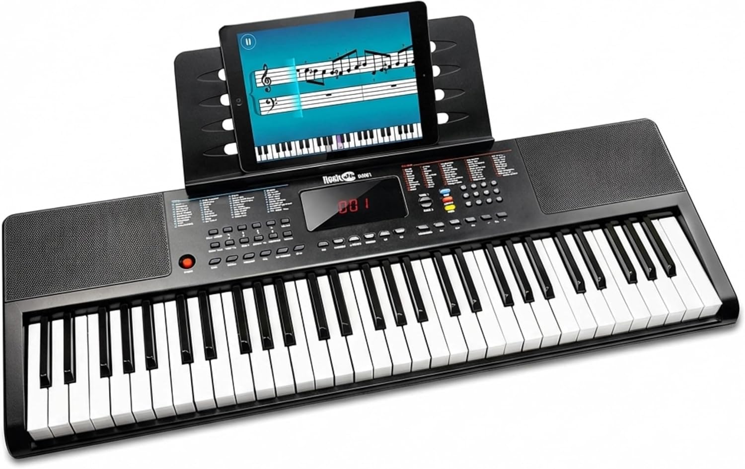 RockJam RJ361 61 Key Compact Keyboard Piano for Beginners